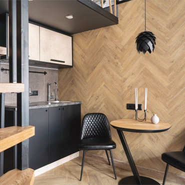 Номер "Двухуровневый номер-студио Делюкс с видом на город, от 25 кв.м"