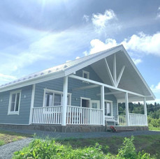 Лазурный дом с сауной Сонный Залив