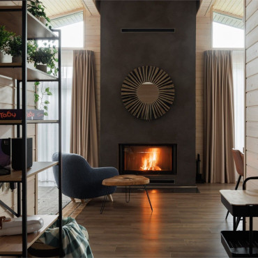 Коттедж "Одноэтажный коттедж с дровяным камином и личной зоной BBQ"