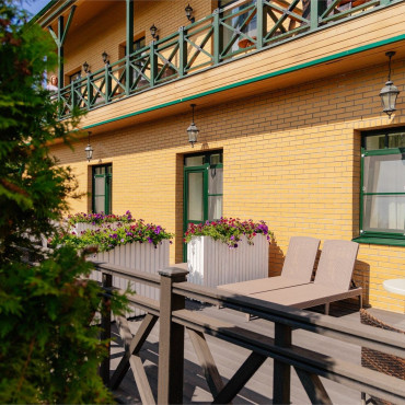 Номер "Номер с террасой и одной двуспальной кроватью"