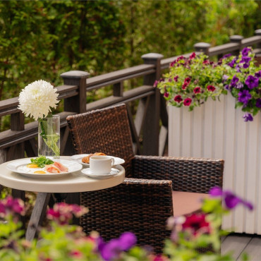 Номер "Номер с террасой с двумя отдельными кроватями"