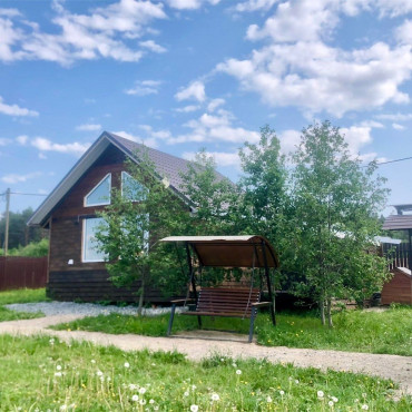 Коттедж "«Лунный залив для двоих» 42м2 с купелью под открытым небом"