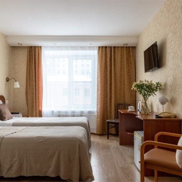 Номер "Стандартный номер с 1 или 2 кроватями"