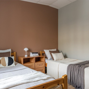 Номер "Стандартный номер с 2 кроватями и собственной ванной"