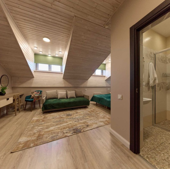 Номер в гостинице на базе отдыха Вохотка