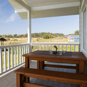 Коттедж ""Оливковый дом с сауной " 100м2"