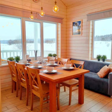 Коттедж ""Оливковый дом с сауной " 100м2"