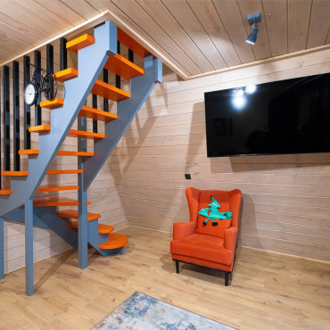 Коттедж "Правдинское озеро A-frame Orange"