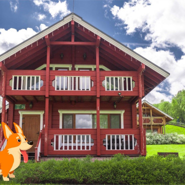 Коттедж "Рябиновая линия 8 мест"