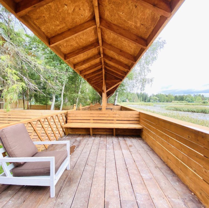 Аппартаменты River House в Vyritsa village