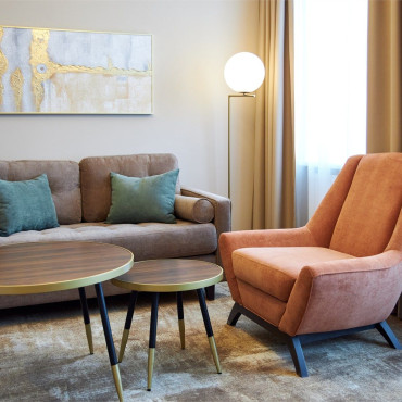 Номер "Полулюкс с террасой | Вид на Неву"