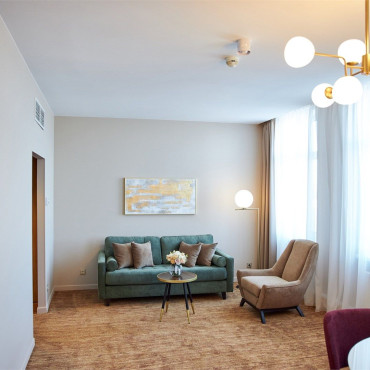 Номер "Двухкомнатный люкс | Вид на Неву"