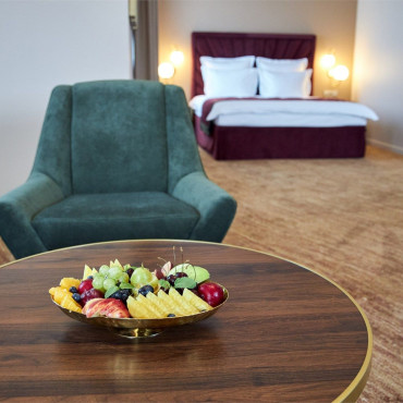 Номер "Двухкомнатный люкс с террасой | Вид на Неву"