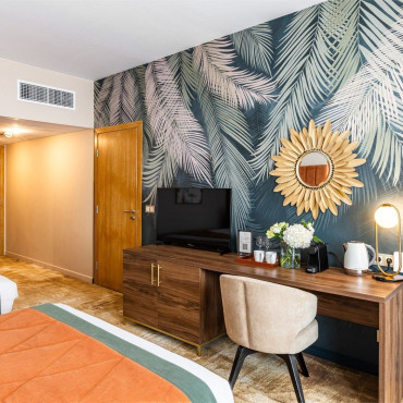 Номер "Студио с двумя кроватями | Вид на город"