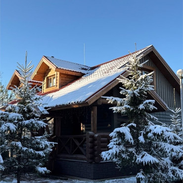 Коттедж "Коттедж "Калина" Премиум с камином 6-8 персон"