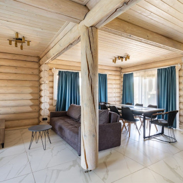 Дом "Дом большой с сауной, балконом и верандой 6+4"