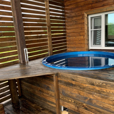 Коттедж "«Сонный залив» с сауной и купелью 85м2