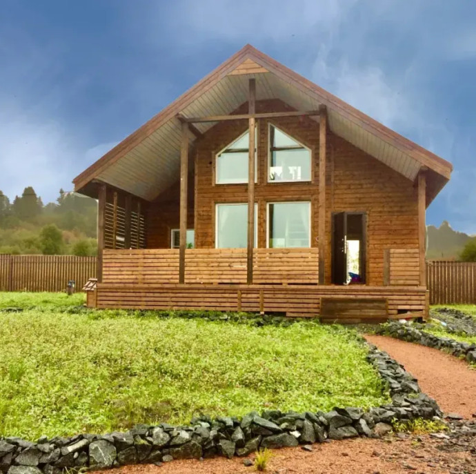 Коттедж "Сонный Залив" с сауной и купелью