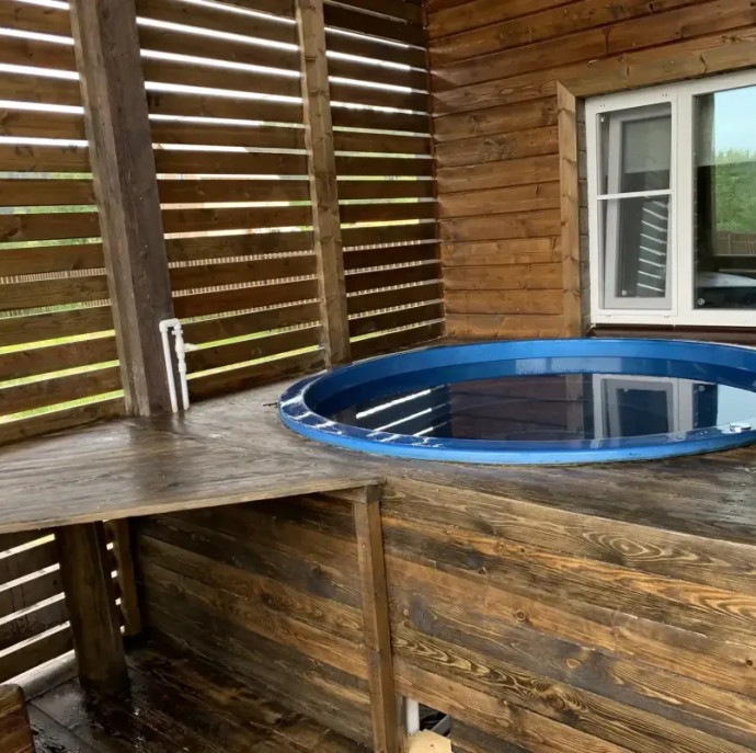 Коттедж "Сонный Залив" с сауной и купелью