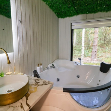 Номер "Номер с джакузи «Могучая ель»"