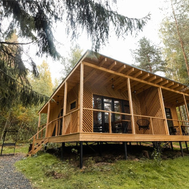 Номер "Номер с джакузи «Могучая ель»"