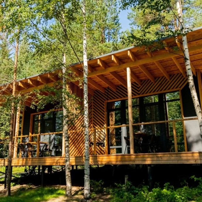 Стильные номера База отдыха "ALDI-Karelia"