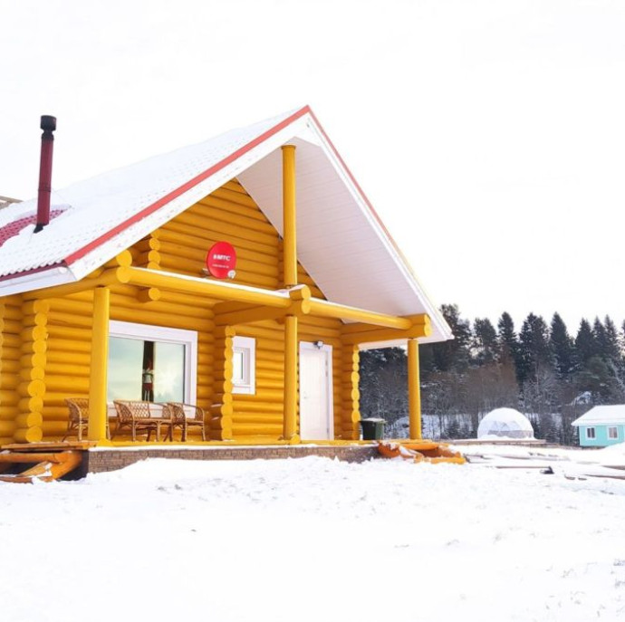 Коттедж "Тихий залив" с камином и баней Сонный Залив