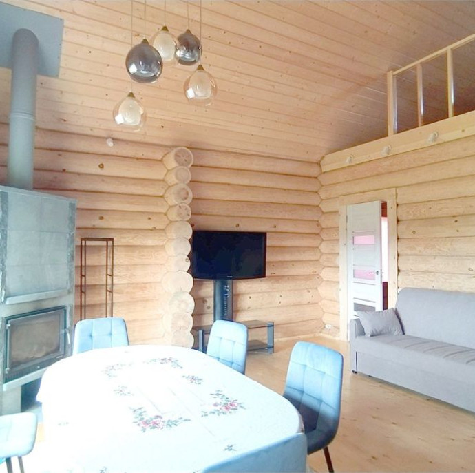 Коттедж "Тихий залив" с камином и баней Сонный Залив