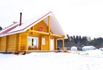 Коттедж "Тихий залив" с камином и баней Сонный Залив