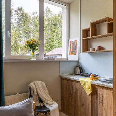 Номер "Одноместный номер Стандарт с общей ванной комнатой"