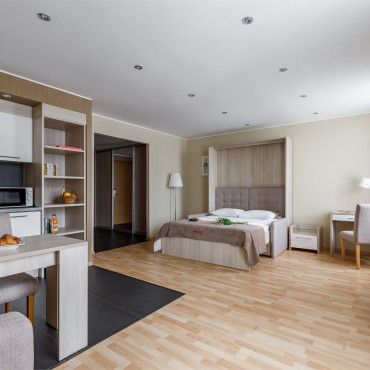 Номер "Комфорт DBL (двуспальная кровать-трансформер, кресло-трансформер)"