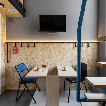 Номер "Дизайнерские двухуровневые апартаменты "Розанова""