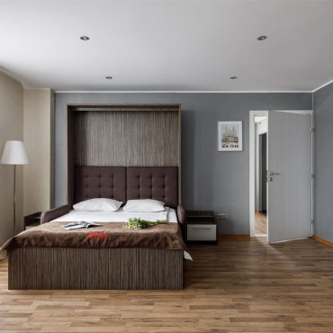 Номер "Семейный Люкс 2-х комнатный (2 двуспальные кровати-трансформеры)"