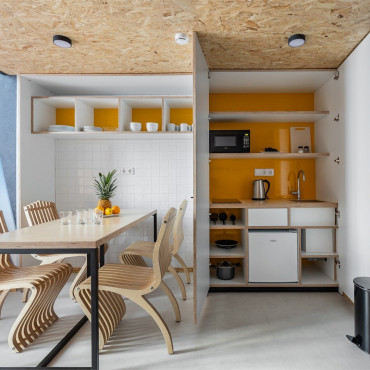 Номер "Дизайнерские двухуровневые апартаменты "Попова""