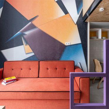 Номер "Дизайнерские двухуровневые апартаменты "Попова""