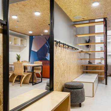 Номер "Дизайнерские двухуровневые апартаменты "Попова""