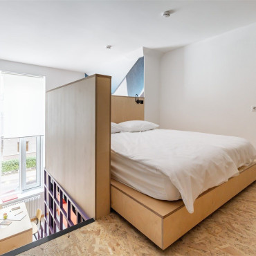 Номер "Дизайнерские двухуровневые апартаменты "Попова""