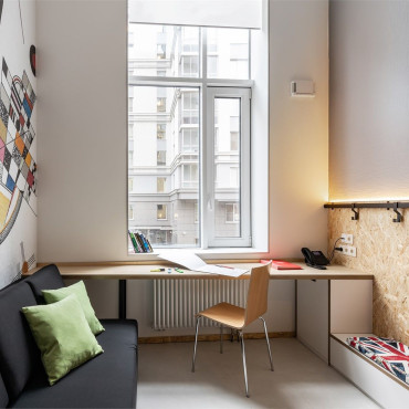 Номер "Дизайнерские двухуровневые апартаменты "Кандинский""