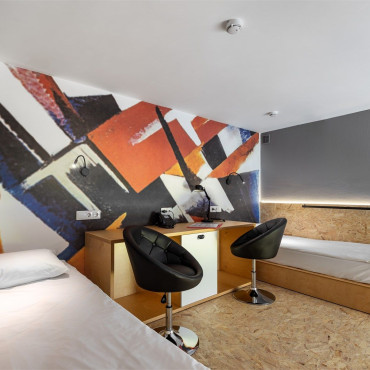 Номер "Дизайнерские двухуровневые апартаменты "Экстер""