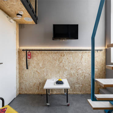 Номер "Дизайнерские двухуровневые апартаменты "Экстер""