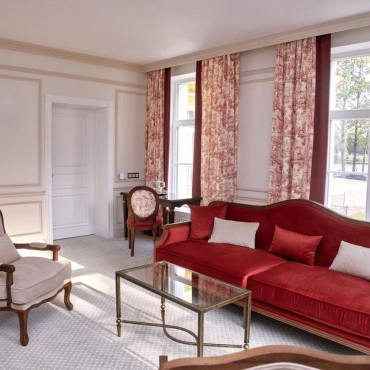 Номер "Двухкомнатный люкс Премьер с видом на реку"