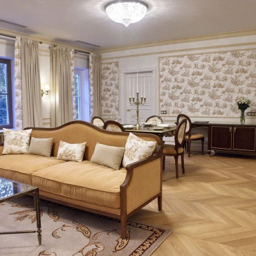 Номер "Императорский двухкомнатный люкс с террасой и видом на реку"