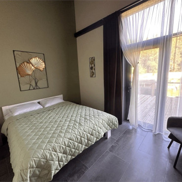 Номер "Номер Делюкс с камином и террасой"