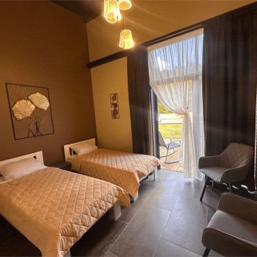 Номер "Номер Делюкс с камином и террасой"