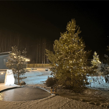 Коттедж "Коттедж Делюкс с 3 спальнями, с террасой, мангальной зоной и костровой чашей"