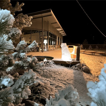 Коттедж "Коттедж Делюкс с 3 спальнями, с террасой, мангальной зоной и костровой чашей"