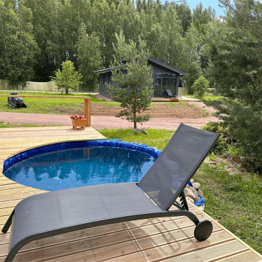 Коттедж "Коттедж Делюкс с 3 спальнями, с террасой, мангальной зоной и костровой чашей"