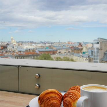 Аппартаменты "Люкс с террасой (двухкомнатный номер)"