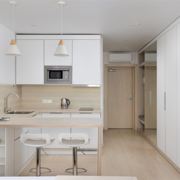 Аппартаменты "Стандарт с раздельными кроватями (двухместный, однокомнатный номер)"