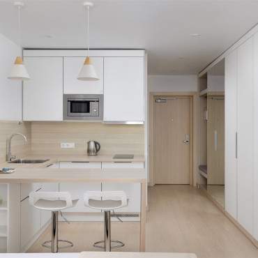 Аппартаменты "Стандарт с раздельными кроватями (двухместный, однокомнатный номер)"